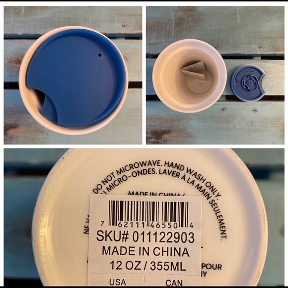 Starbucks 12 oz Ceramic Coffee Tumbler New - Picture 2 of 8